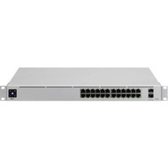Ubiquiti USW-Pro-24 Ethernet Switch - 24 Ports - Manageable - 3 Layer Supported - Modular - 30 W Power Consumption - Optical Fiber - USW-PRO-24