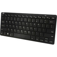 Adesso Bluetooth Wireless SlimTouch Mini Keyboard - Wireless Connectivity - Bluetooth - 30 ft 9144 mm - USB Interface - 78 Key - - - WKB-1100BB