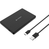 Axiom 2 TB Portable Hard Drive - 25 External - SATA - Black - Desktop PC Notebook Device Supported - USB 31 Gen 2 Type C - - 3 USBC31HD2552TB-AX