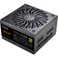EVGA SuperNOVA 750 GT Power Supply - Internal - 120 V AC 230 V AC Input - 33 V DC  20 A 5 V DC  20 A 12 V DC  626 A -12 V DC 220-GT-0750-Y1