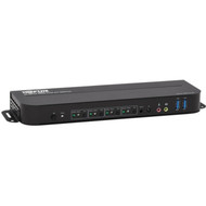 Tripp Lite B005-HUA4 4-Port HDMIUSB KVM Switch - 4 Computers - 1 Local Users - 4096 x 2160 - 8 x USB - 5 x HDMI B005-HUA4