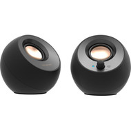 Creative Pebble V3 20 Bluetooth Speaker System - 8 W RMS - Black - Desktop - 100 Hz to 17 kHz - USB 51MF1700AA001