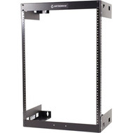 Ortronics Rack Frame - 15U Rack Height - Wall Mountable Open Frame - Black Textured Powder Coat WMRF-15-12