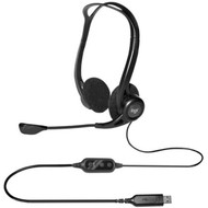 Logitech USB Computer Headset - Stereo - USB Type A - Wired - 32 Ohm - 100 Hz - 10 kHz - Over-the-head - Binaural - Supra-aural - 79 981-000710