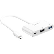 j5 create USB-C HDMI  USBtrade 30 with Power Delivery - 1 Pack - 1 x Type C USB 31 USB Male - 1 x HDMI Type A Digital Female 1 JCA379