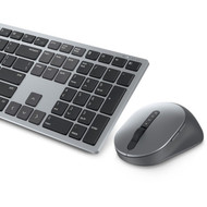 Dell Premier KM7321W Keyboard  Mouse - Scissors Wireless BluetoothRF 50 240 GHz Keyboard - French Canada - Titan Gray - Wireless KM7321WGY-FRC