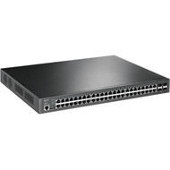 TP-Link JetStream TL-SG3452P Ethernet Switch - 48 Ports - Manageable - 3 Layer Supported - Modular - 4 SFP Slots - 5250 W Power - 384 TL-SG3452P