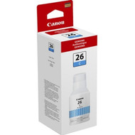 Canon GI-26 Pigment Cyan Ink Bottle - Inkjet - Pigment Cyan - 14000 Pages - 132 mL - High Yield 4421C001