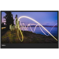 Lenovo ThinkVision M15 156 Full HD LCD Monitor - 169 - Raven Black - 16 40640 mm Class - In-plane Switching IPS Technology - 62CAUAR1US