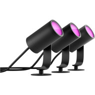 Philips Lily Outdoor Spot Light - 760 19304 mm Height - 280 7112 mm Width - 3 x 8 W LED Bulb - Dimmable Double Insulation 1746730V7