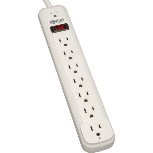 Tripp Lite Protect It! STRIKER 7-Outlet Surge Suppressor - 7 x NEMA 5-15R - 1.80 kVA - 1080 J - 120 V AC Input - 120 V AC Output (STRIKER)