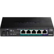 TRENDnet 5-Port Unmanaged 25G PoE Switch - 5 Ports - 25 Gigabit Ethernet - 25GBase-T - TAA Compliant - 2 Layer Supported - 783 W TPE-TG350