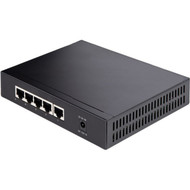 StarTechcom Unmanaged 25G Switch 5 Port 25GBASE-T Unmanaged Ethernet Switch Desk  Wall Mount Kit Compatible w 101001000Mbps DS52000