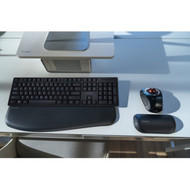 Kensington Orbit Trackball - Wireless - Radio Frequency - 240 GHz - Graphite Ruby Red - USB - Scroll Ball - Symmetrical K72352WW