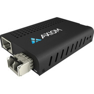 Axiom TransceiverMedia Converter - Network RJ-45 - 1x PoE RJ-45 Ports - 1 x LC Ports - Single-mode - 1310 nm Fiber - Gigabit - - MCP32-T2-S3L40-AX