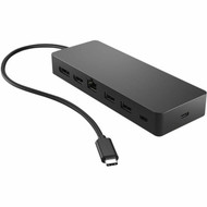 HP Travel USB-C Multi Port Hub - for NotebookDesktop PC - Memory Card Reader - microSD SD microSD TransFlash - USB Type C - 2 - - 50H55UT