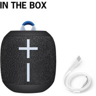 Ultimate Ears WONDERBOOM 3 Portable Bluetooth Speaker System - Black - Battery Rechargeable - USB 984-001807
