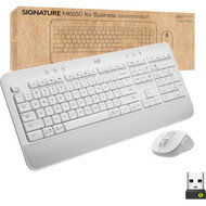 Logitech Signature MK650 Combo for Business Wireless Mouse and Keyboard Combo - USB Plunger Wireless BluetoothRF Keyboard - 118 Key - 920-011018