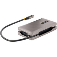 StarTechcom USB-C Multiport Adapter 4K 60Hz HDMI HDR USB 32 Gen 2 10Gbps Hub 2xUSB-C1xUSB-A 100W PD Pass-Through GbE Mini DKT31CH2CPD3