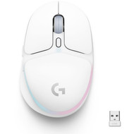 Logitech G705 Gaming Mouse - Wireless - BluetoothRadio Frequency - Rechargeable - White Mist - USB - 8200 dpi - 6 Buttons - 6 910-006365