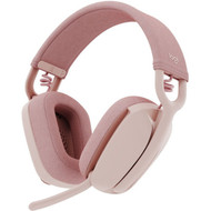Logitech Zone Vibe 100 - Rose - Stereo - Wireless - Bluetooth - 984 ft - On-ear - Binaural - Noise Cancelling Microphone - Rose 981-001258