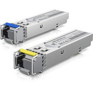 Ubiquiti 1 Gbps Bidirectional Single-Mode Optical Module - For Data Networking Optical Network - 1 x LC Simplex 1000Base-BiDi Network UACC-OM-SM-1G-S-2