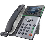 Poly Edge E350 IP Phone - Corded - Corded - NFC Wi-Fi Bluetooth - Desktop Wall Mountable - TAA Compliant - VoIP - IEEE - 2 x - PoE 2200-87010-025
