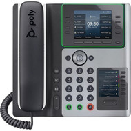 Poly Edge E450 IP Phone - Corded - Corded - NFC Wi-Fi Bluetooth - Desktop Wall Mountable - VoIP - IEEE 80211abgn - 2 x Network 2200-87030-025