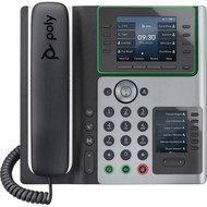 Poly Edge E500 IP Phone - Corded - Corded - NFC - Desktop Wall Mountable - TAA Compliant - VoIP - 2 x Network RJ-45 - PoE Ports 2200-87855-025