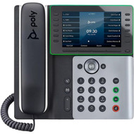Poly Edge E550 IP Phone - Corded - Corded - NFC Wi-Fi Bluetooth - Desktop Wall Mountable - VoIP - IEEE 80211abgn - 2 x Network 2200-87050-025