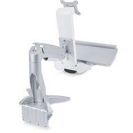 StarTechcom Sit-Stand Monitor Arm Keyboard Tray Desk Mount Sit-Stand Workstation up to 27 inch VESA Display Standing Desk - Desk - SIT-STAND-ARM-1MS