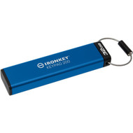 Kingston Keypad 200 32GB USB 32 Gen 1 Type A Flash Drive - 32 GB - USB 32 Gen 1 Type A - 145 MBs Read Speed - 115 MBs Write - IKKP20032GB