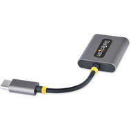 StarTechcom USB-C Headphone Splitter USB Type C Dual Headset Adapter wMic Input USB C to 35mm Audio AdapterEarphone DongleAux - USBC-AUDIO-SPLITTER