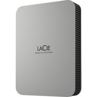 LaCie Mobile Drive Secure STLR2000400 2 TB Portable Hard Drive - 25 External - Space Gray - USB 32 Gen 1 Type C - 3 Year Warranty STLR2000400
