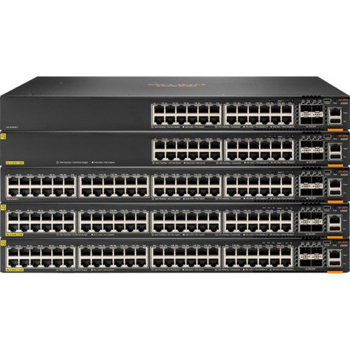 Aruba 6200M 24G 4SFP+ Switch - 24 Ports - Manageable - 10 Gigabit Ethernet, Gigabit Ethernet - 10/100/1000Base-T, 10GBase-X - 3 Layer (R8Q67A)
