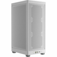 Corsair 2000D AIRFLOW Mini-ITX PC Case - White - Small Tower - White - Steel Mesh - Mini ITX Motherboard Supported - 8 x Fans - 3 x CC-9011245-WW
