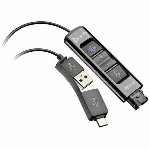Poly DA85-M USB to QD Adapter - for Headset (786C8AA)