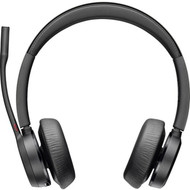Poly Voyager 4320 USB-A Headset - Siri Google Assistant - Stereo Mono - USB Type A USB Type C - Wireless - Bluetooth - 300 ft - 20 76U49AA