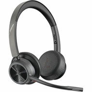 Poly Voyager 4320 Microsoft Teams Certified USB-C Headset BT700 dongle - Siri Google Assistant - Stereo - Wireless - Bluetooth - ft 77Z30AA