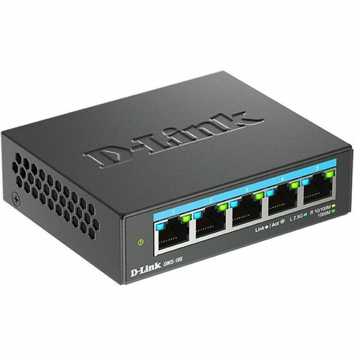 Netgear 5 Port Multi Gigabit 2.5G Ethernet Unmanaged Switch 5 Ports 2.5  Gigabit Ethernet 2.5GBase T 2 Layer Supported 9.24 W Power Consumption  Twisted Pair Desktop Wall Mountable Enclosure Lifetime Limited Warranty -  Office Depot