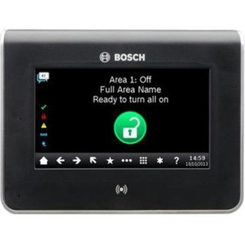 Bosch B942 Touch Screen KP Prox/Input/Output, Black - For Control Panel - Black - Polymethyl Methacrylate (PMMA), ABS Plastic (B942)