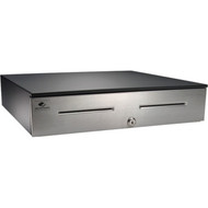 apg Legend Cash Drawer - 2 Media Slot - Stainless Steel Steel - Black - 420 10668 mm Height x 18 45720 mm Width x 1670 mm JD320-BL1816-C-K2