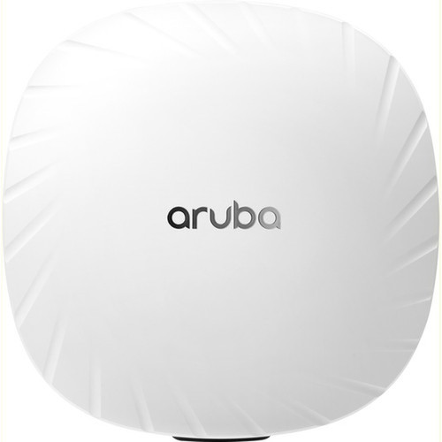 Aruba AP-555 802.11ax 5.95 Gbit/s Wireless Access Point - 2.40 GHz, 5 GHz - MIMO Technology - 2 x Network (RJ-45) - Bluetooth 5 - Wall (JZ357A)