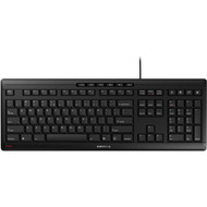 CHERRY STREAM Keyboard - Cable Connectivity - USB Interface - 104 Key Volume Up Volume Down Previous Track Next Track PlayPause JK-8500EU-2