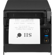 Seiko RP-F10 Desktop Direct Thermal Printer - Monochrome - Wall Mount - Label Print - USB - USB Host - US - With Cutter - Black - 43 RP-F10-K27J1-21C3