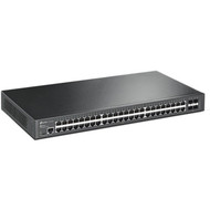 TP-Link JetStream 48-Port Gigabit L2 Managed Switch with 4 SFP Slots - 48 Ports - Manageable - 2 Layer Supported - Modular - 4 SFP - W TL-SG3452