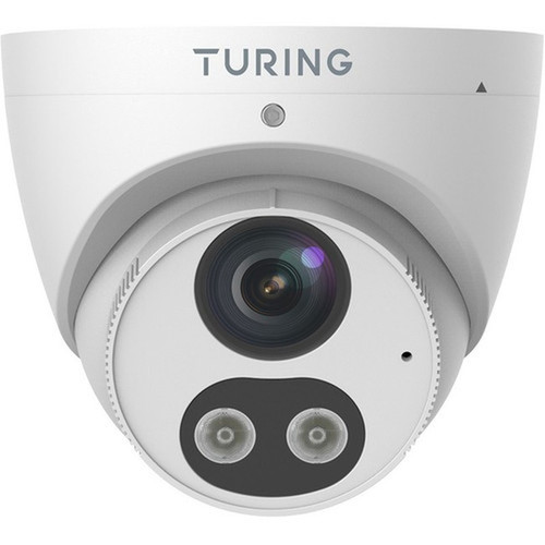 Turing Video Smart TP-MEAD4M28 4 Megapixel Network Camera - Color - Turret - 98 ft (29.87 m) Infrared/Color Night Vision - Ultra 265, (TP-MEAD4M28)