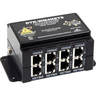 DITEK DTK-WM4NETS Surge SuppressorProtector - 4 x RJ-45 - 144 VA - TAA Compliant DTK-WM4NETS