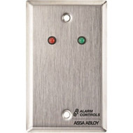 Alarm Controls RP-09 Remote Wall Plate - 1-gang RP-09L