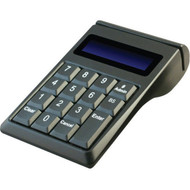ID TECH SecureKey M130 Encrypted Key Pad with MagStripe Card Reader - 15 Keys - Magnetic Stripe Reader - USB - Black IDKE-534833BL